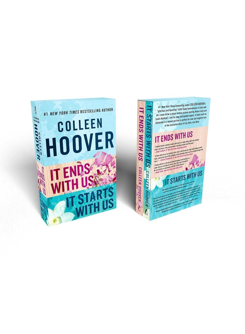 Colleen Hoover It Ends with Us Boxed Set : It Ends with Us, It Starts with Us - Box Set