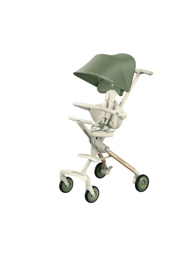 AMORHOME - Max Stroller Compact, Foldable & Lightweight - Light Green - Image 1