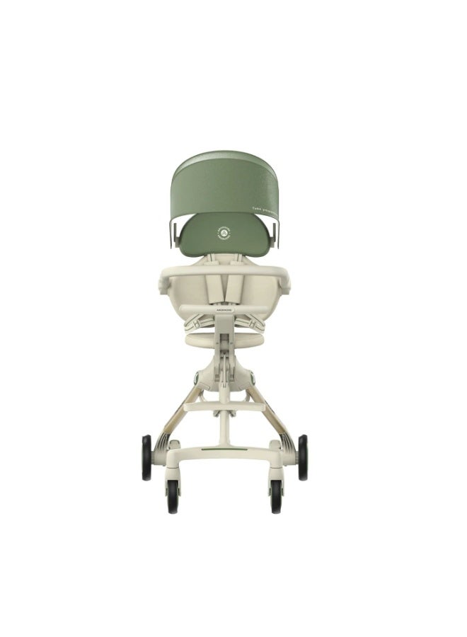 AMORHOME - Max Stroller Compact, Foldable & Lightweight - Light Green - Image 2