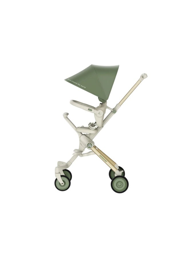 AMORHOME - Max Stroller Compact, Foldable & Lightweight - Light Green - Image 4