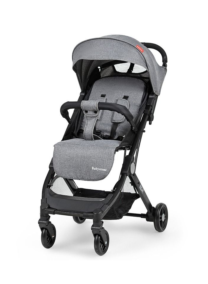 Portable Stroller for traveling, easy folding type can use in airline cabinet(GRAY) - Image 1