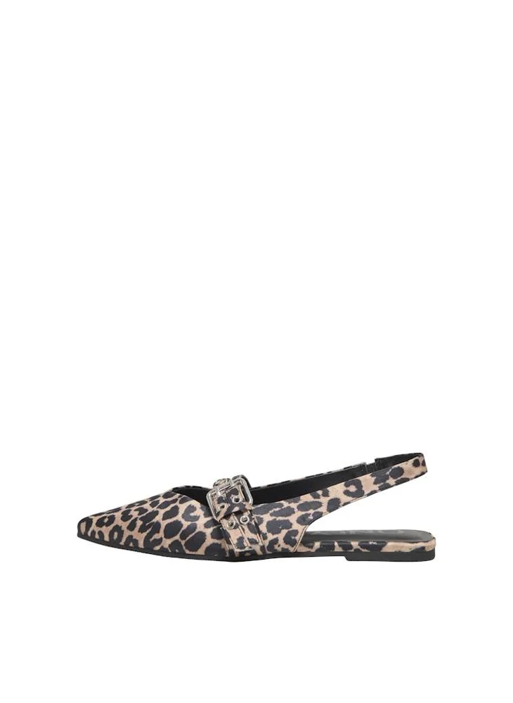 ONLY Onlaura-5 Leo Slingback Buckle Ballerinas