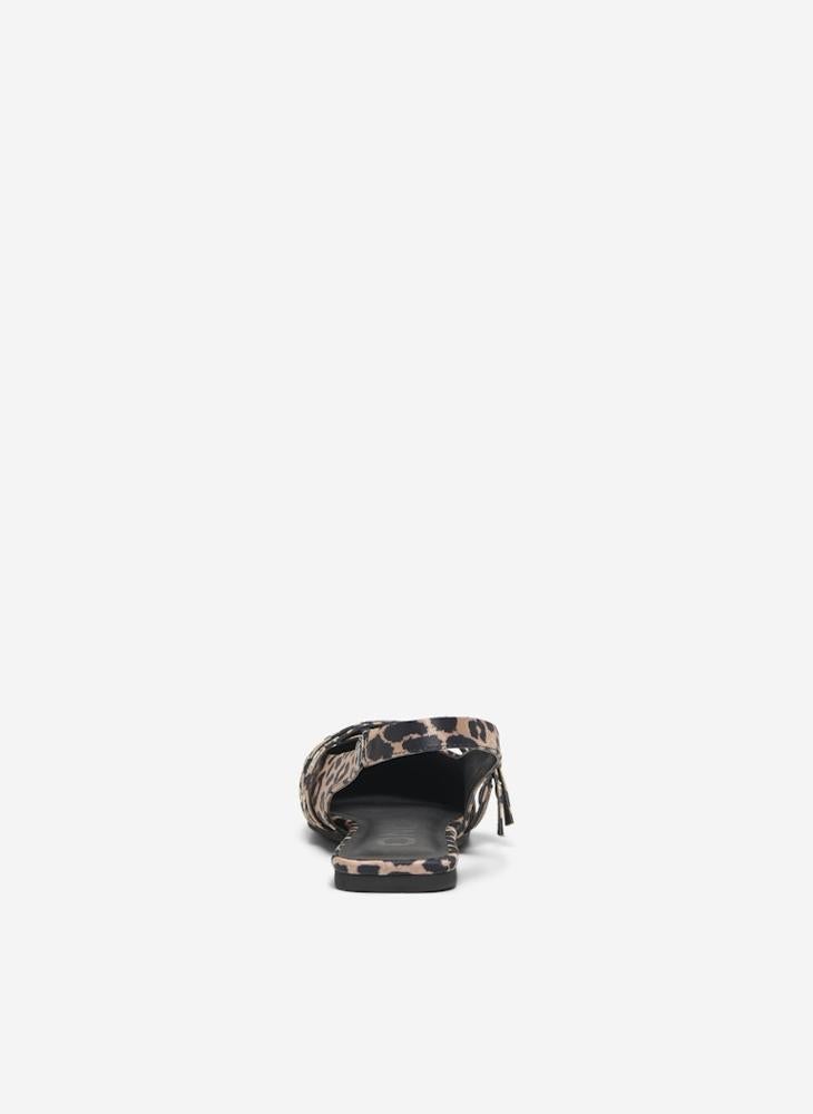 ONLY - Onlaura-5 Leo Slingback Buckle Ballerinas - Image 1