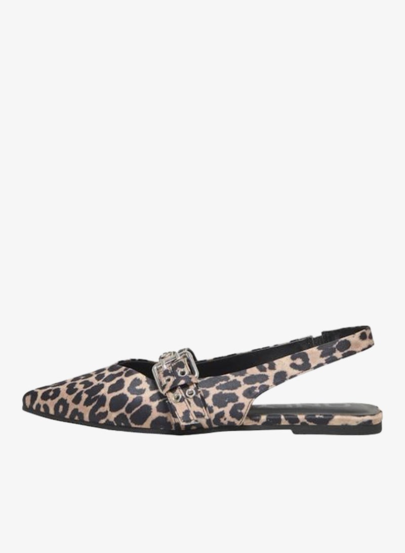 ONLY Onlaura-5 Leo Slingback Buckle Ballerinas - Image 1