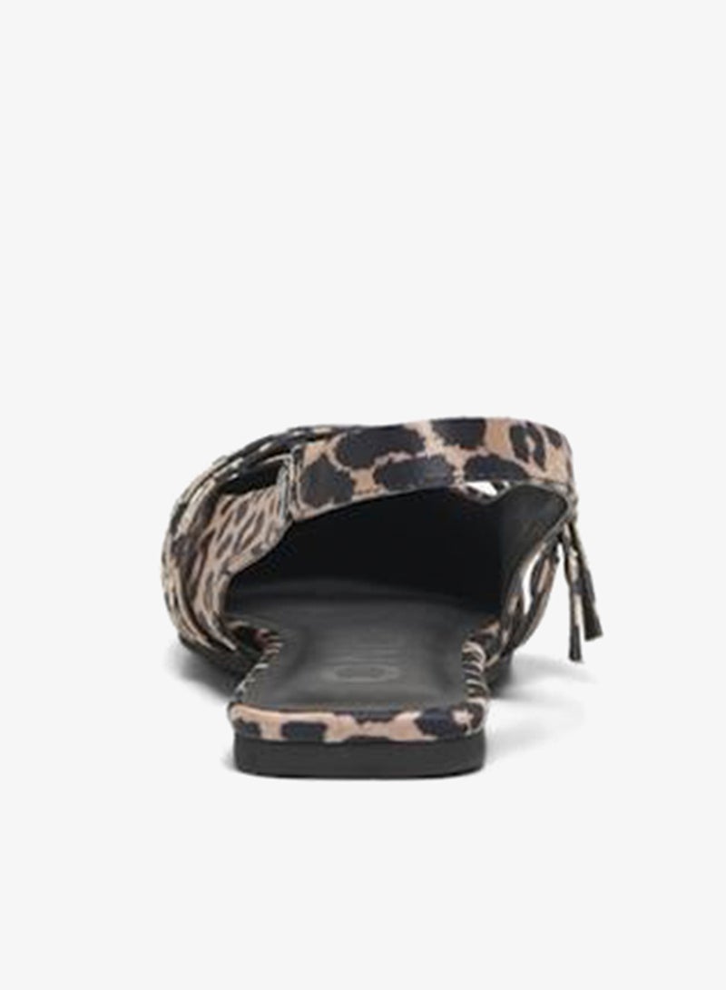 ONLY Onlaura-5 Leo Slingback Buckle Ballerinas - Image 2