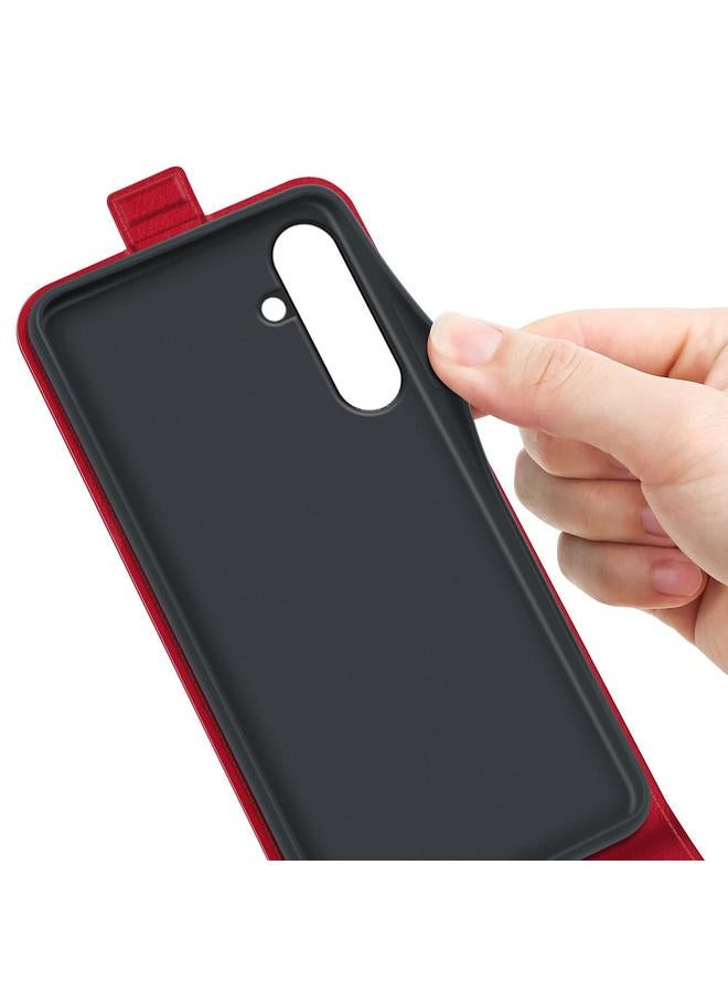 S-TOP Case For Samsung Galaxy A26 5G R64 Texture Vertical Flip Leather Phone Case - Image 5