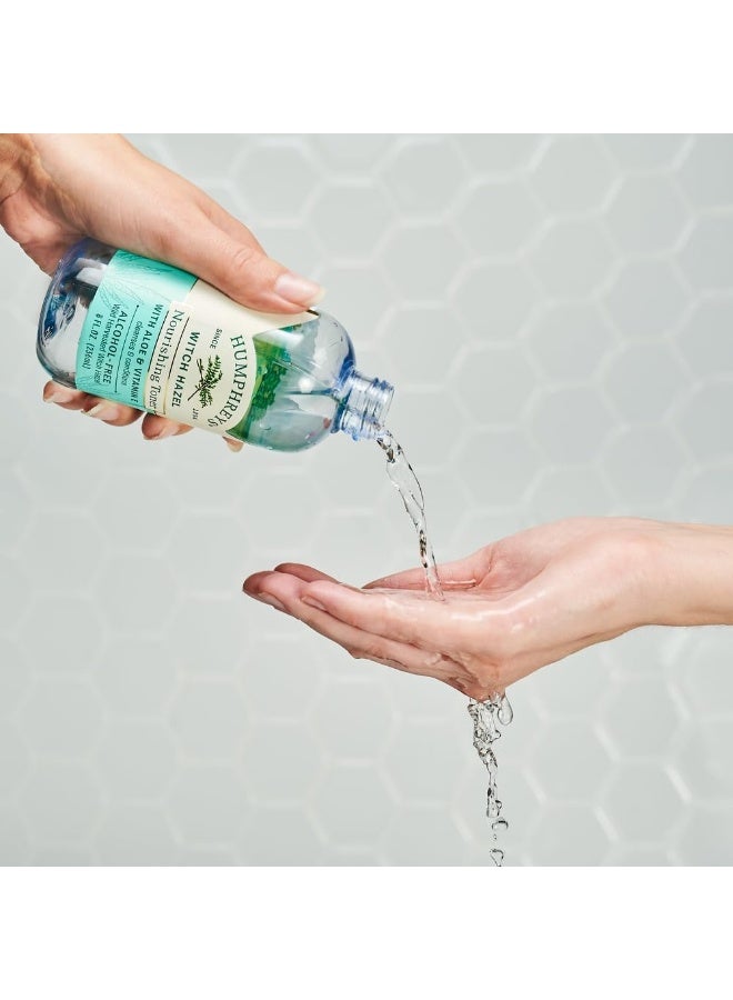 Humphreys Witch Hazel Nourishing Toner | Wild Harvested Witch Hazel & Aloe | Alcohol-Free | Natural | Hydrating | Soothing | 8 Fl Oz - Image 3