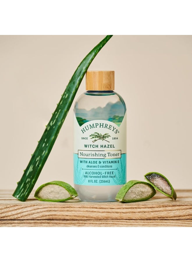 Humphreys Witch Hazel Nourishing Toner | Wild Harvested Witch Hazel & Aloe | Alcohol-Free | Natural | Hydrating | Soothing | 8 Fl Oz - Image 5