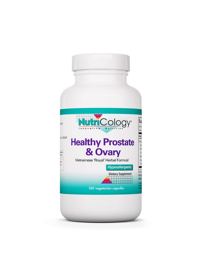 Nutricology Healthy Prostate & Ovary Supplement - Ovarian Support, Prostate Support, for Men & Women, Vegetarian Capsules - 180 Count - Image 1