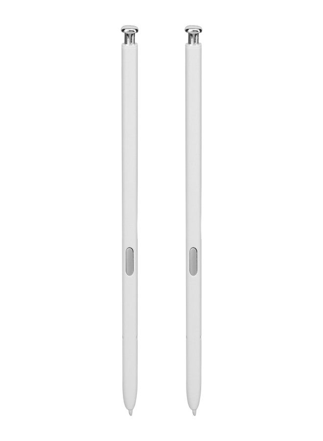Mobile Phone Touch Pen with Spare Tip Touch Screen Stylus Pen Replacement for SAMSUNG Galaxy Note 10 White - Image 2