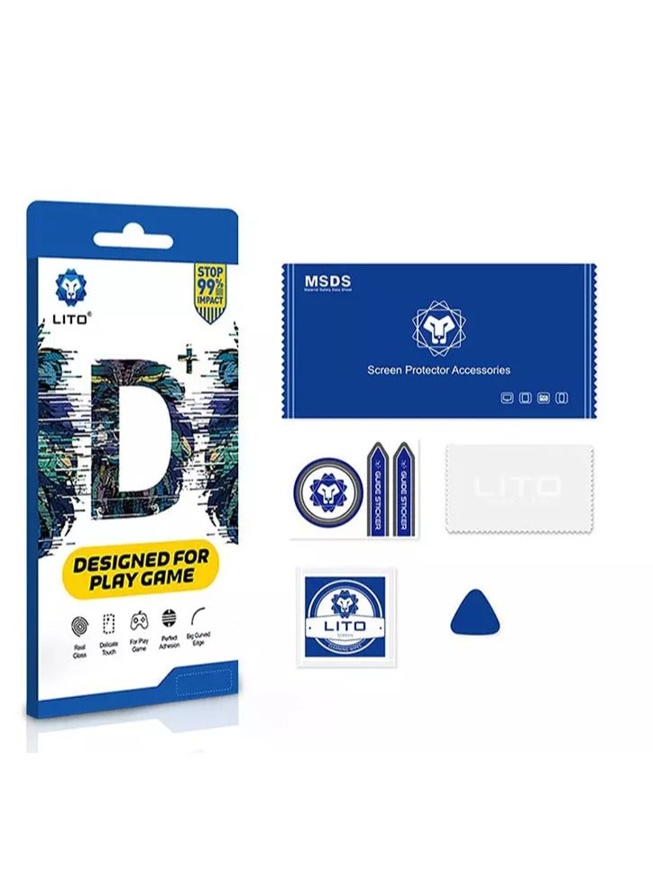Lito Gaming Screen Protector for iPhone 12 Pro Max – Ultra Smooth Touch & Edge Protection - Image 4