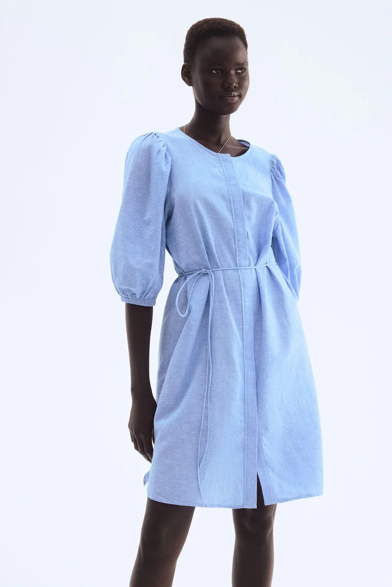 H&M Linen-blend dress