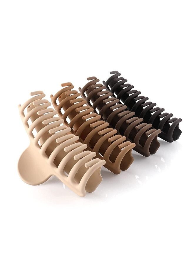 Large Hair Clips, 4Pack Hair Clips Matte Neutral Giant Durable Claw Clips - pzsku/ZA13C57F436CAF4A6BCE6Z/45/_/1679454534/1aa27e23-f447-4c55-9d40-e59ad0132795