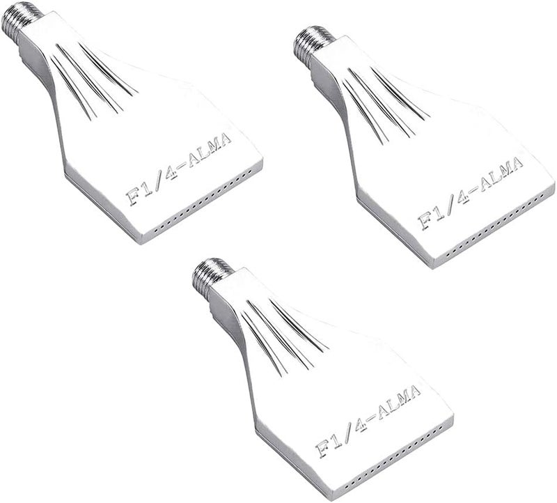 Aopin Blowing Wind Nozzle G1/4 Male, Flat Air Orifice, Aluminum Alloy Wind Jet Nozzle, 3 Pcs - Image 1