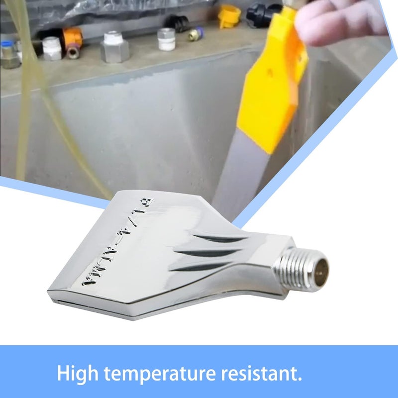 Aopin Blowing Wind Nozzle G1/4 Male, Flat Air Orifice, Aluminum Alloy Wind Jet Nozzle, 3 Pcs - Image 4