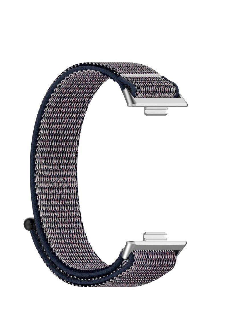 Soft Nylon Braided Strap for Huawei Watch Fit 3 Strap Sports Replacement Strap Breathable Watch Strap Compatible with Huawei Watch Fit 3 Smartwatch - Image 2