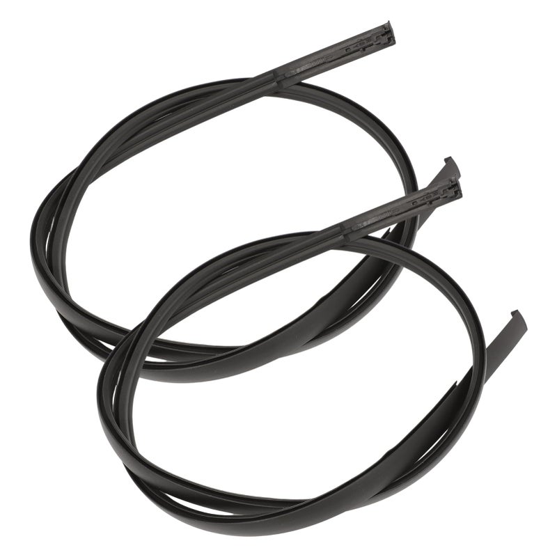 Generic Anlseiod 2PCS Left and Right Side Roof Strip Moulding Trim Compatible for 2012 2013 2014 Yaris Hatchback Sealed Waterproof Strip Replaces#75551-52200 75552-52180  - Image 1