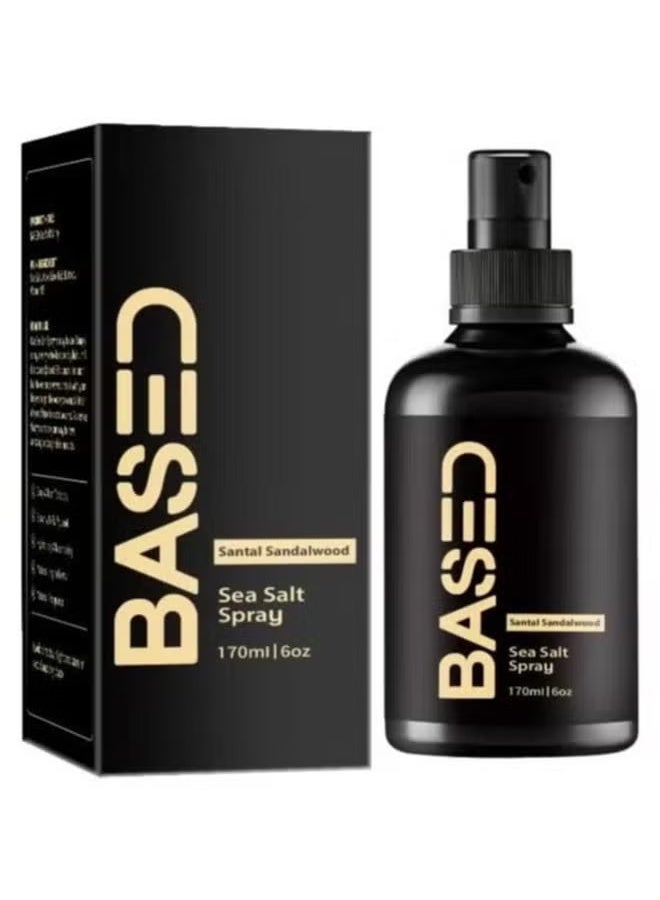 استنادا الي ملح البحر رذاذ ، رذاذ ملح البحر الطبيعي للشعر ، يعطي الشعر حجم والملمس ، غنية في الأعشاب البحرية وفيتامين B5 ، خفيفة الوزن ، خالية من الزيت ، لا تحتوي على المواد الحافظة - Image 2