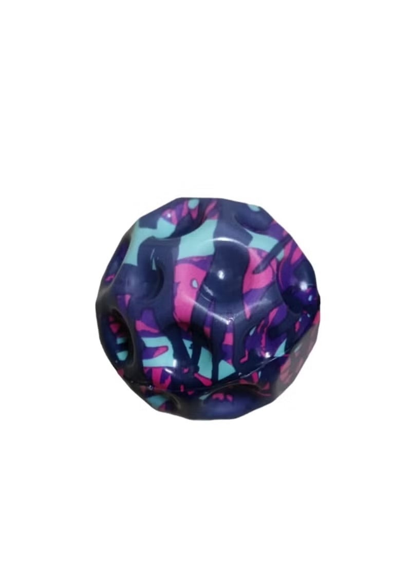 Huitich Vibrant Bounce Assorted Rubber Ball – Multicolour (1 Piece) - Image 5