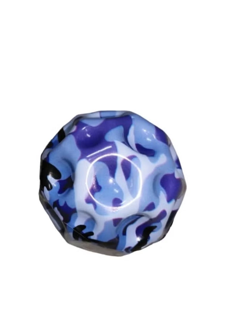 Huitich Vibrant Bounce Assorted Rubber Ball – Multicolour (1 Piece) - Image 4