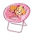 Idea Nuova Paw Patrol Skye Toddler 19 Folding Saucer Chair with Pink Metal Frame Ages 3 - Image 3