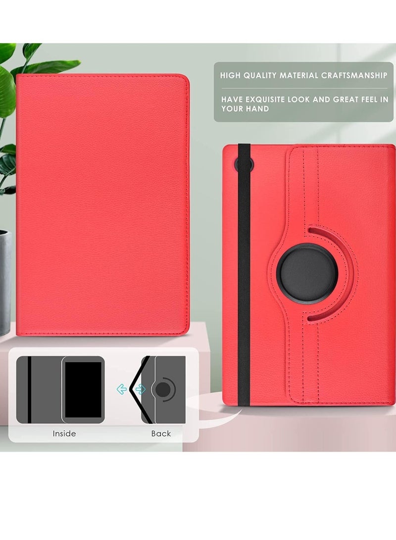 SmartGrist Case Compatible with Galaxy Tab A8 10.5" Case (SM-X200/X205/X207), Galaxy Tab A8 Case 10.5 inch,Auto Sleep/Wake 360° Rotating Stand Folio Leather Case for Tab A8 2022 - Image 2