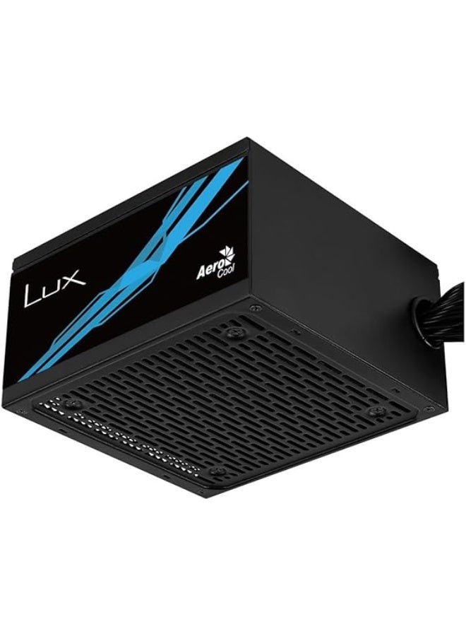 AeroCool LUX 550W ATX 80 Plus Bronze Power Supply, Black - Image 2