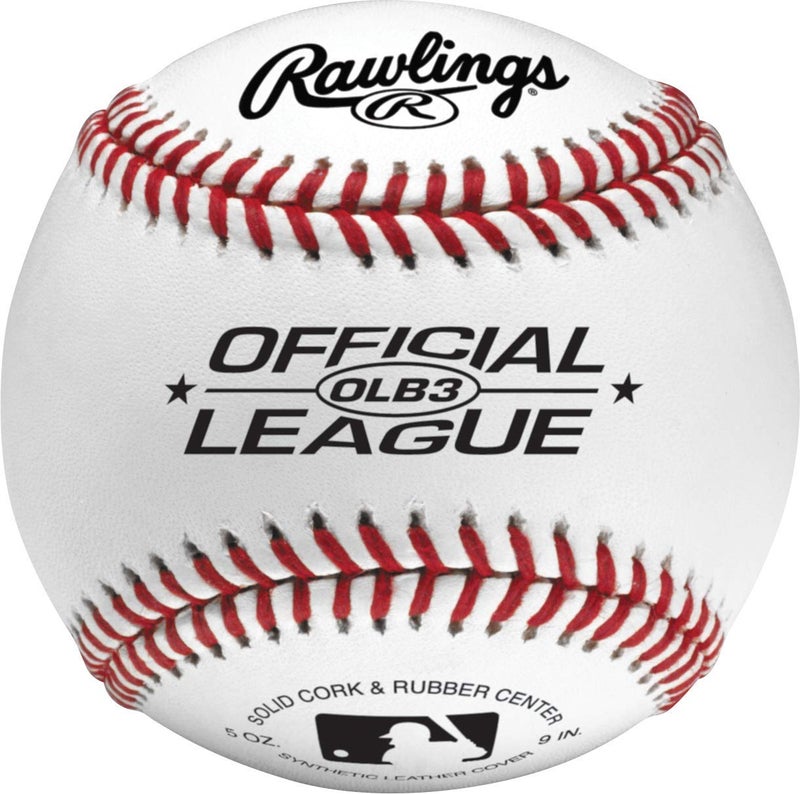 Rawlings Rawlings | Official League Recreational Use Practice Baseballs | Youth | Bag of 12 | OLB3BAG12 | 12 Count - Image 2