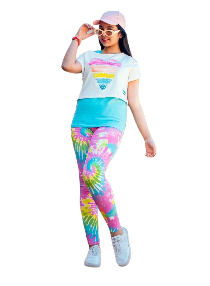 Girls' set consisting of three pieces