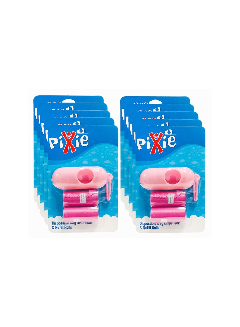 Pixie - Dispenser Bag & Refill (Pink) (Buy 8 Get 2 Free) - Image 1