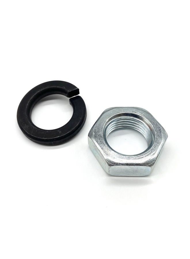 Region Offroad Pitman Arm Nut and Lock Washer for Steering Gear Box compatible with Jeep Wrangler YJ TJ JK JKU Cherokee XJ Comanche MJ Grand Cherokee ZJ CJ5 CJ6 CJ7 Scrambler Replacement for J3200501
