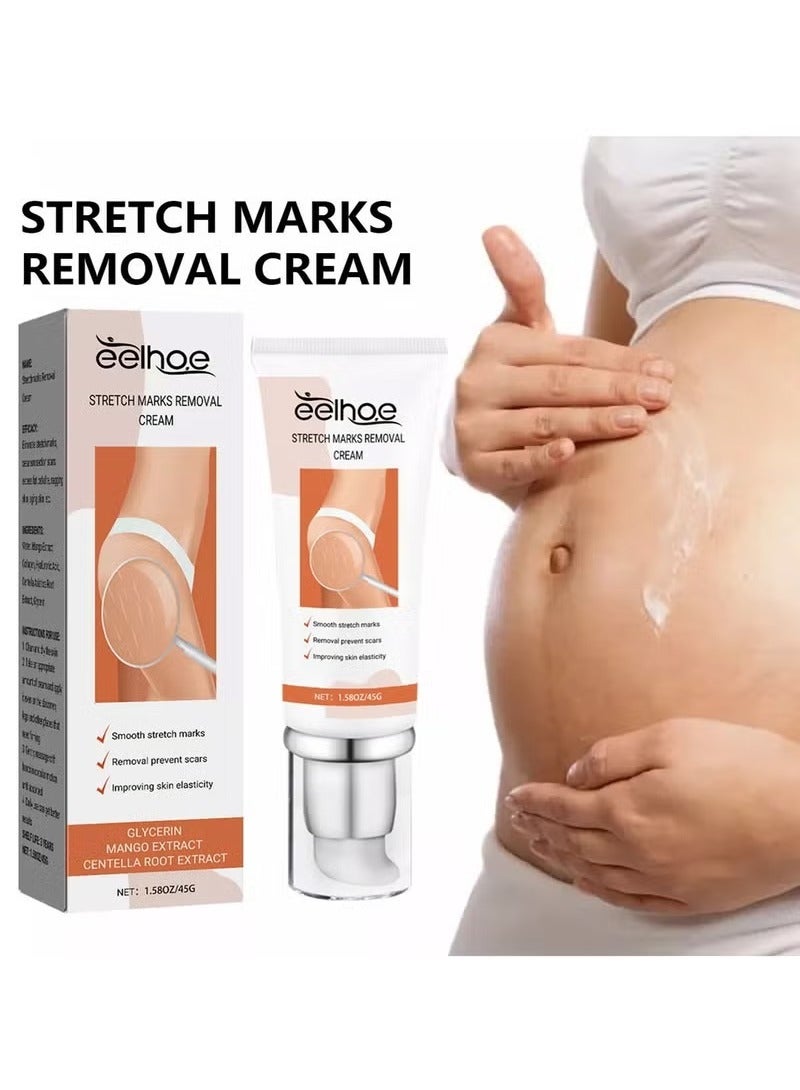 EELHOE Dermease Stretchmarks Removal Cream, Stretch Mark Removal Cream, Stretch Mark Scar Cream, Scar Cream Gel, Scar Care Cream, Help with Stretch Marks, Surgery, Injury, and Burns Scars - Image 2