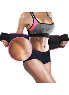 GTSOL Waist Trimmer Belt for Women Waist Trainer Sauna Belt Tummy Toner Low Back and Lumbar Support Sauna Suit Effect  - Image 1