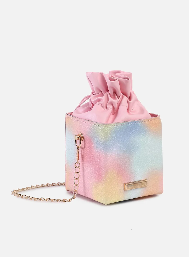 Haute Sauce Prism Multicolor Bucket Bag
