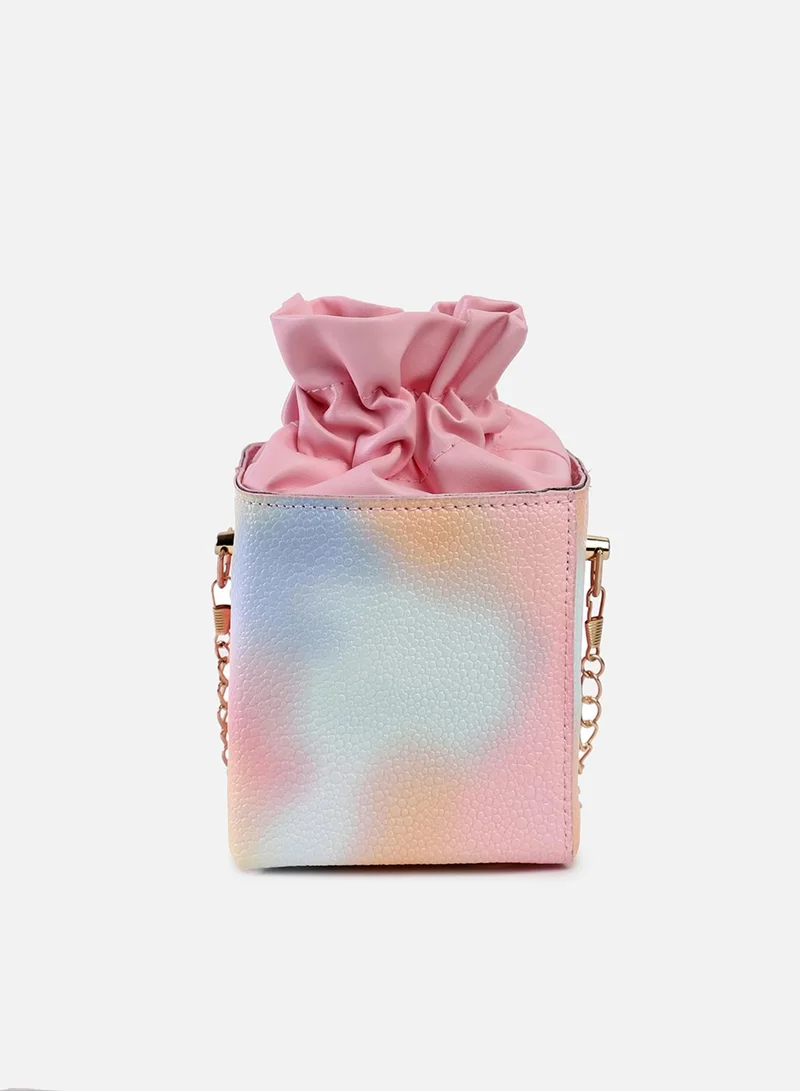 Haute Sauce Prism Multicolor Bucket Bag