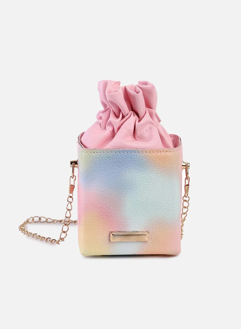 Haute Sauce Prism Multicolor Bucket Bag