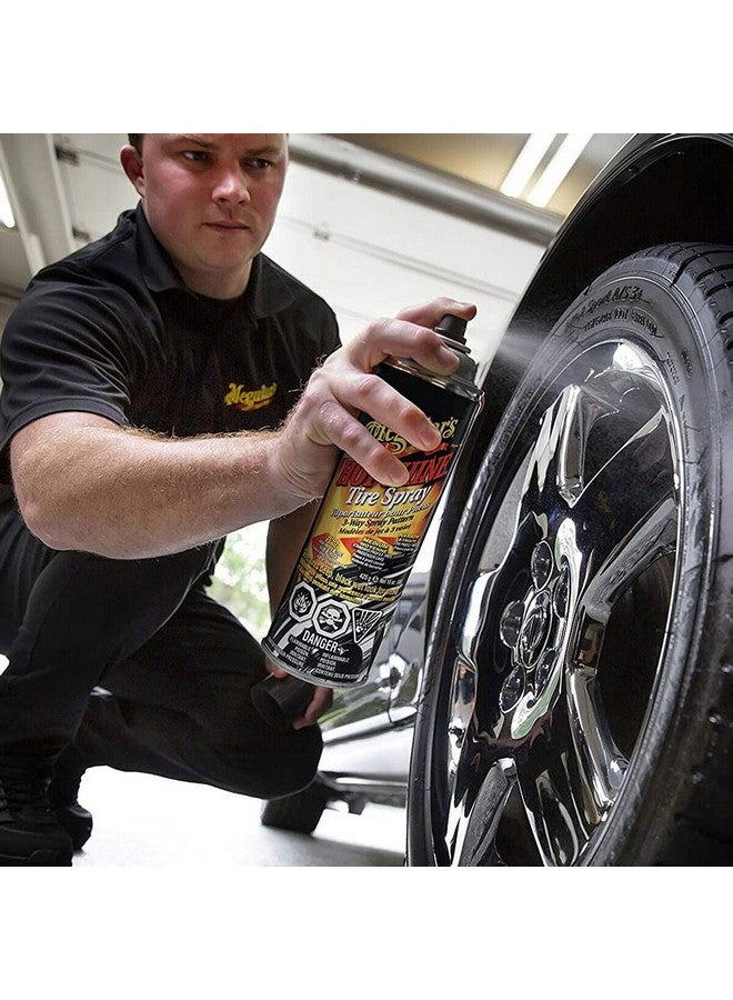 Meguiars Hot Shine Long Lasting Intense High Gloss Tire Coating Spray 443 ml G13815 - Image 4