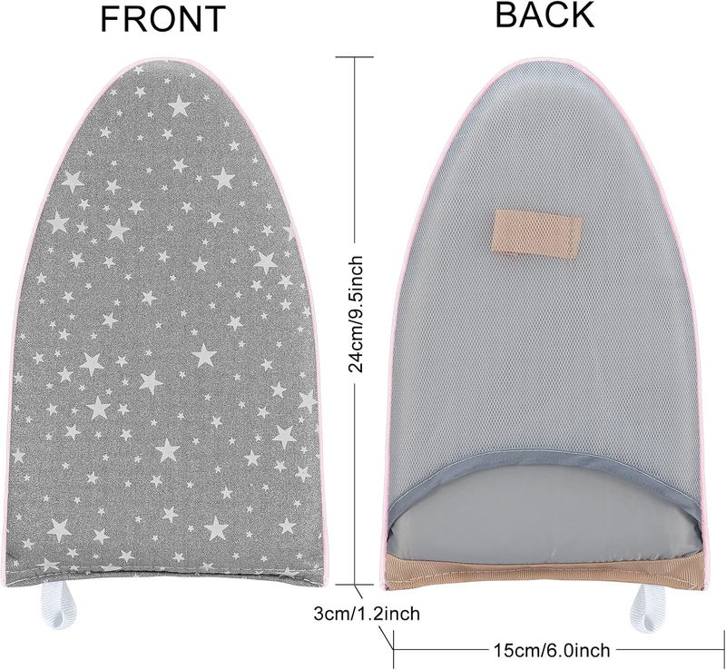 CINPIUK Garment Steamer Ironing Gloves Anti Steam Glove Heat Resistant Garment Steamer Mitt, Garment Steam Accessories for Clothes，White Star - Image 3