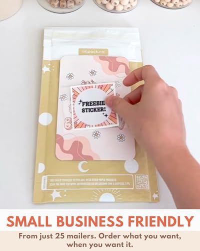 Impack Paper Bubble Mailers 6x9-25 Pack Biodegradable Shipping Bags for Stationery and Small Accessories - Impack Self-Seal Eco Friendly Thick Mailing Envelope for Small Items - Celestial Tan - Image 5