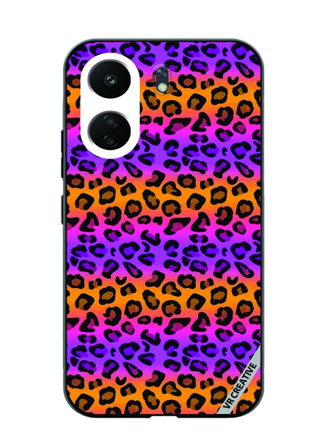 VR CREATIVE Protective Case Cover For Xiaomi Redmi 13C Leopaeerd Design Multicolour - Image 1