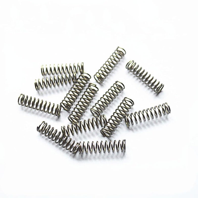 304 Stainless Steel Compression Springs 0 3mm Wire 2 6mm Outer 5 50mm Length 10 Pieces - Image 5