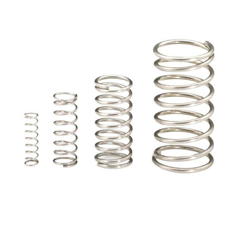 304 Stainless Steel Compression Springs 0 3mm Wire 2 6mm Outer 5 50mm Length 10 Pieces - Image 1