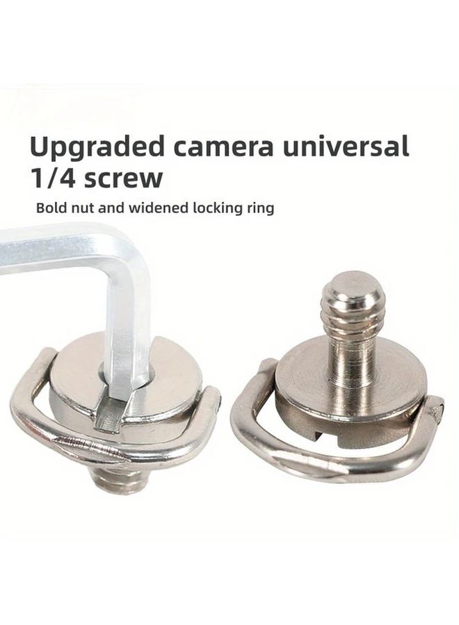 LS008 Heavy Duty Metal Quick Release Camera Tripod Mount With 1 4 Inch Screwdriver - Image 2