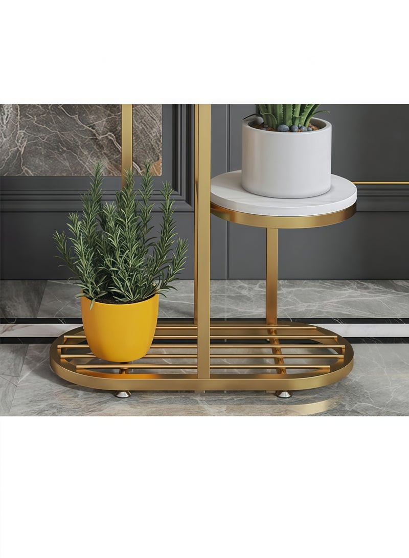 Generic Plant Stand Indoor Outdoor,4-Tier Tall Planter Stand Corner Flower Pot Holder Multiple Decorative Shelves Plant Display for Patio Garden Living Room  - Image 5