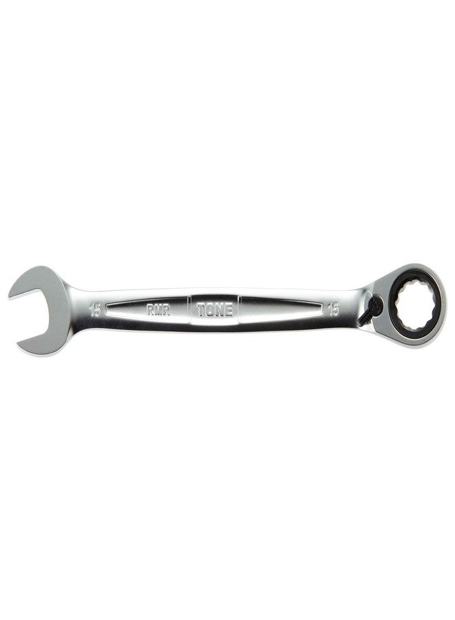 TONE Ratchet Ring Wrench Reversible Offset RMR-15 15mm - Image 3