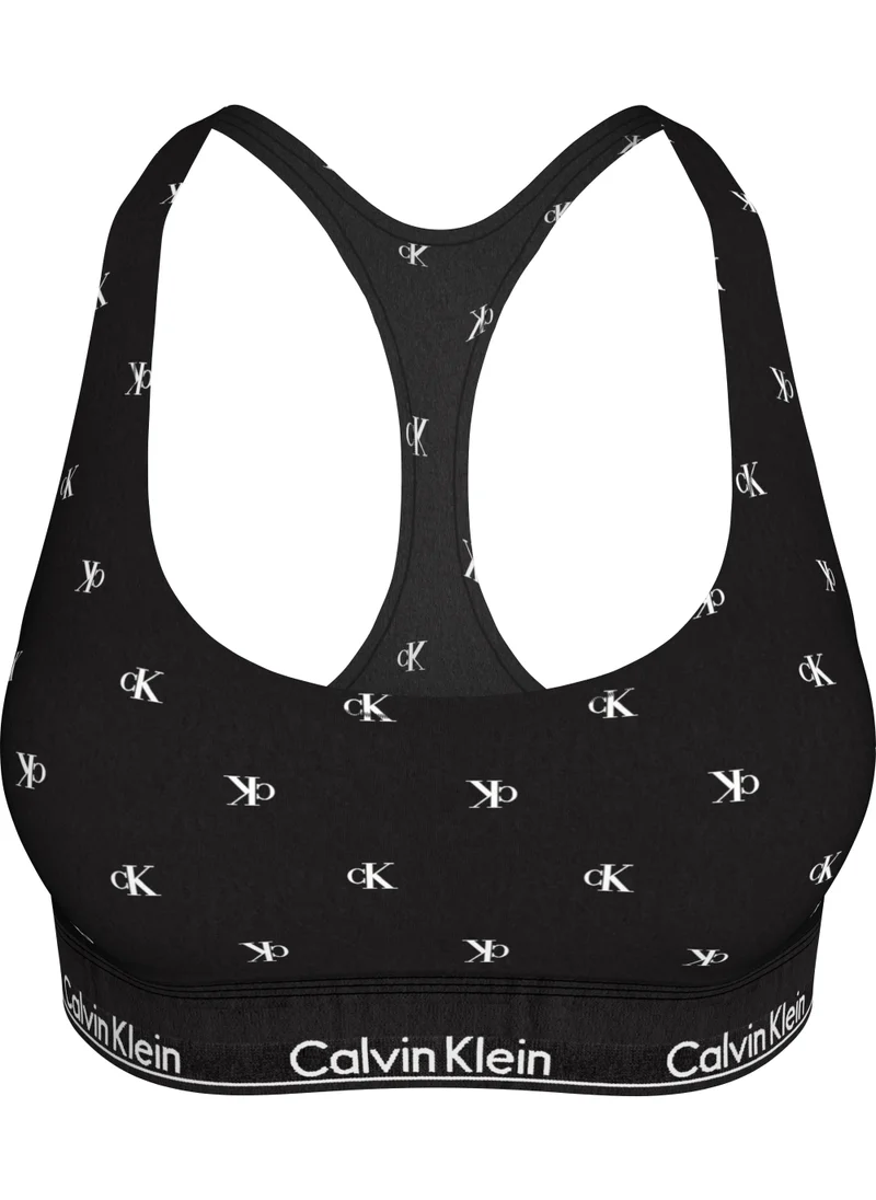 كالفن كلاين Printed Logo T-Shirt Bra
