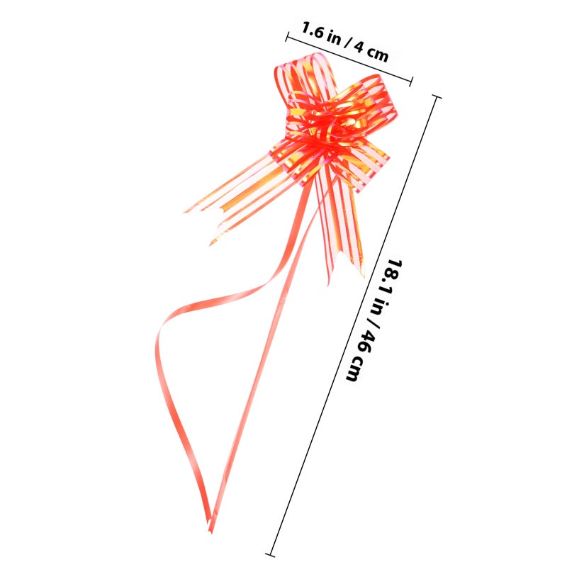 Delicate Ribbon Pull Bows, Easy to Use for Wedding and Craft Decorations - Image 2