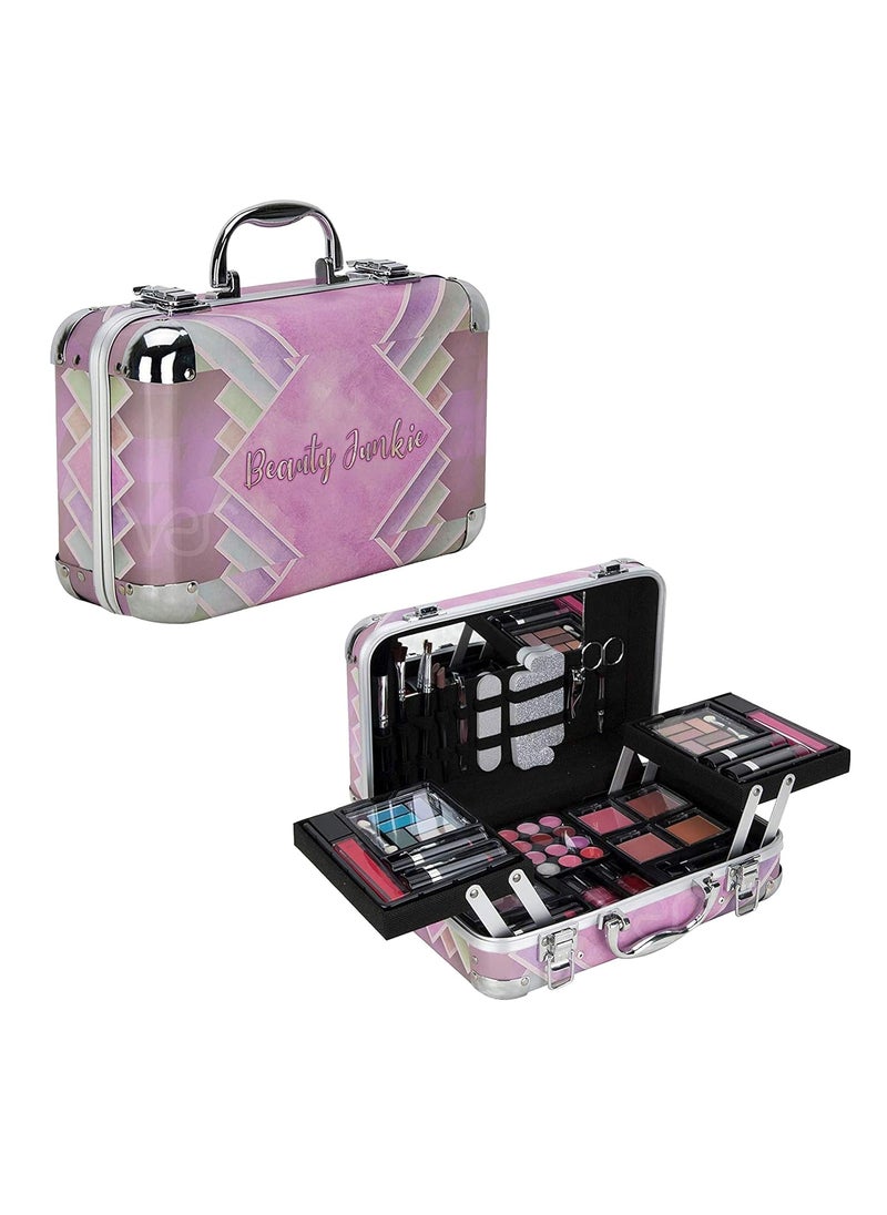 Ver Beauty - Ver Beauty Starter Carry-All Teen Makeup Kit Gift Set, Pink, 1 Count - Image 1