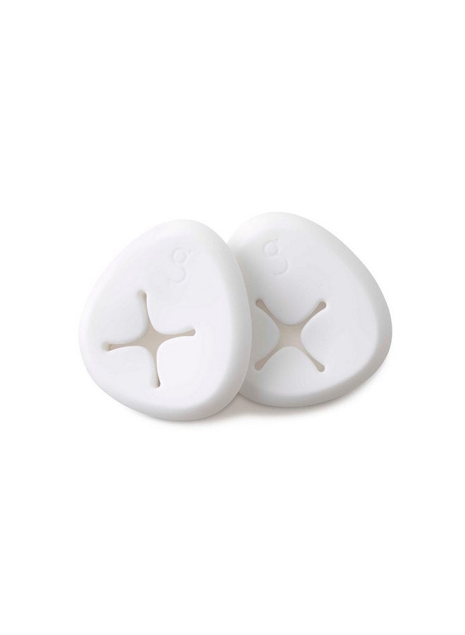 bbhugme Extra Replacement 100% BPA-Free Silicone Pebbles for Pregnancy or Nursing Pillow, Vanilla - Image 1