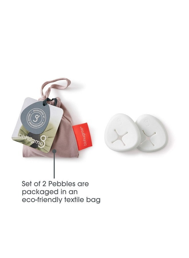 bbhugme Extra Replacement 100% BPA-Free Silicone Pebbles for Pregnancy or Nursing Pillow, Vanilla - Image 2